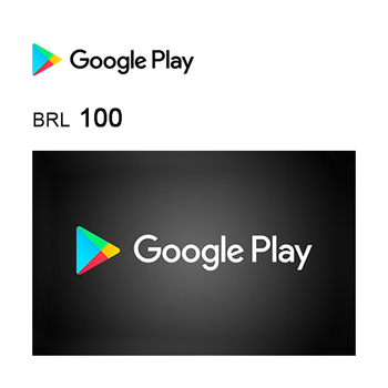 Google Play Cartão de presente eletrônico R$100