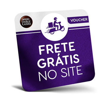 Voucher para frete grátis em nescafe-dolcegusto.com.br